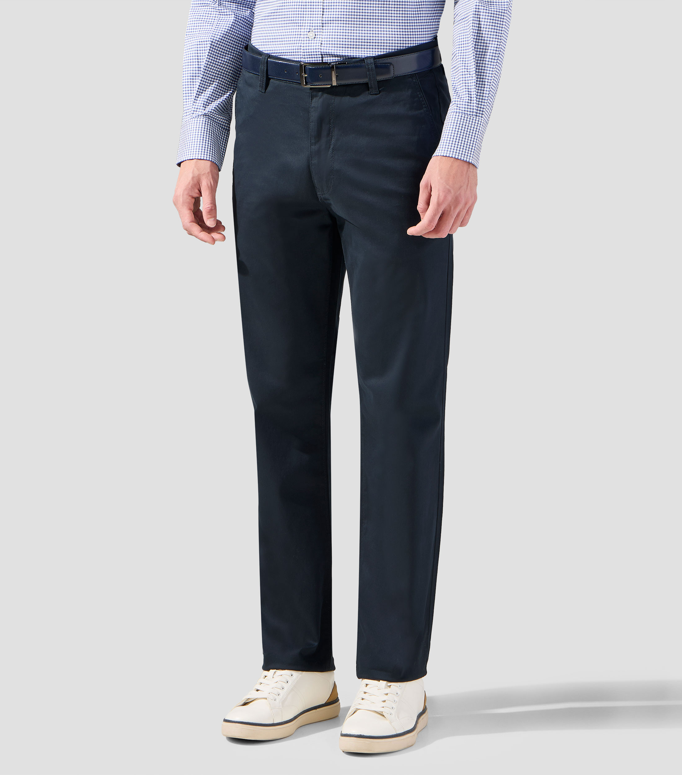 Pantalón liso Hombre